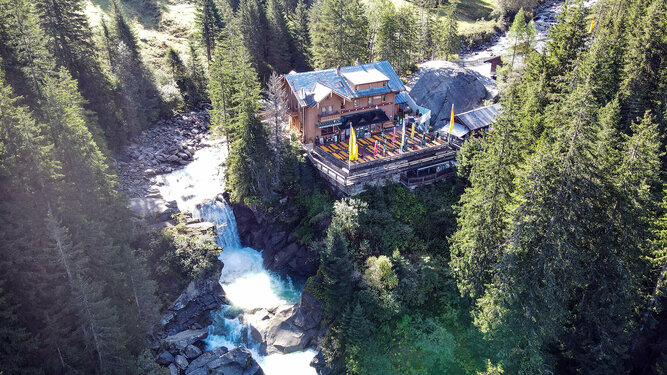 Schönangerl aus der Vogelperspektive